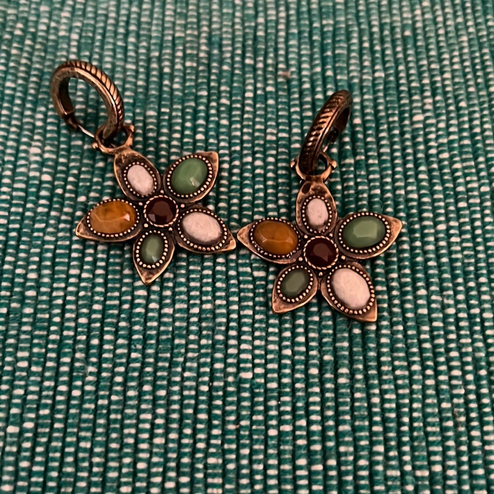 Lucky Brand Flower Earrings
